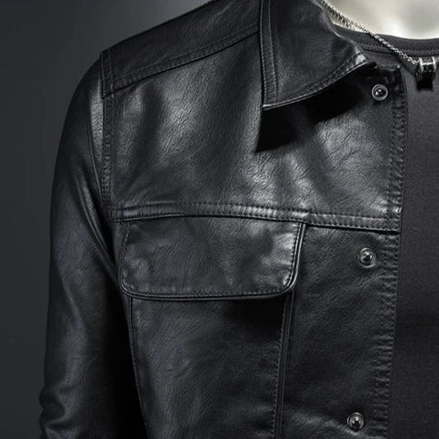 Tyree – Veste en cuir élégante