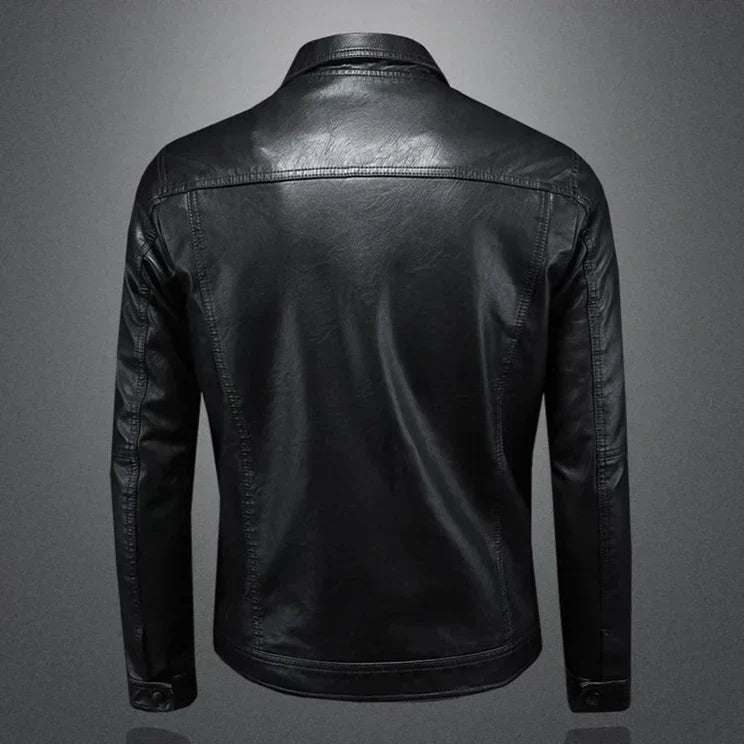 Tyree – Veste en cuir élégante