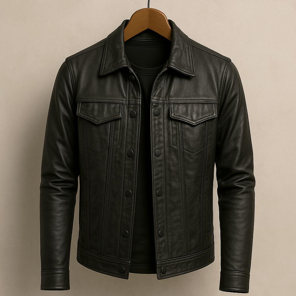 Tyree – Veste en cuir élégante